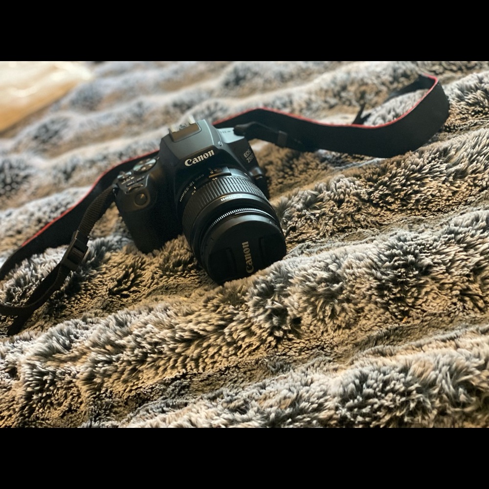 Canon camera. New